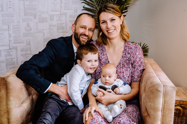 Foto unserer Familie